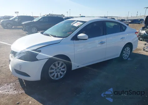 2015 Nissan Sentra Fe+ S/S/Sl/Sr/Sv z USA, uszkodzony, nr VIN 3N1AB7AP7FY242370